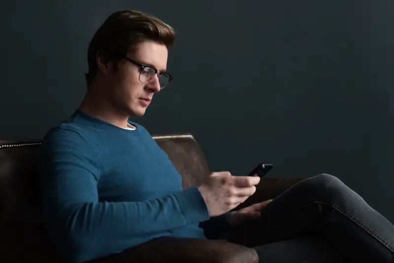 Óculos com filtro de luz azul para computador