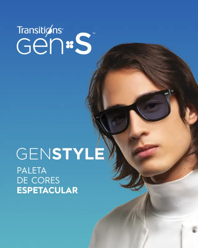 Lentes transitions que escurecem no sol